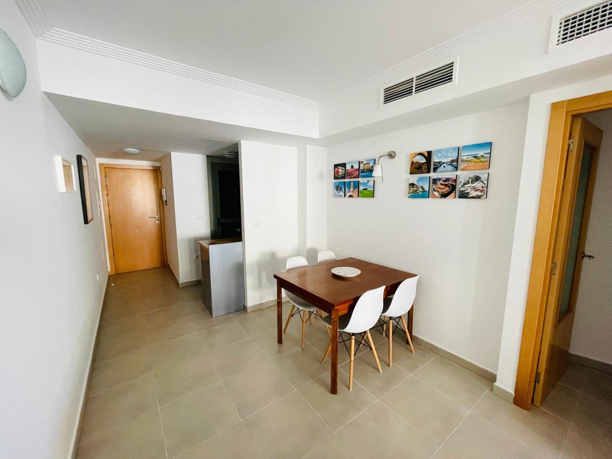 Ferienwohnung Apartamento En Primera Linea Con Vistas A La Playa Ensenada Del Esparto Del Residencial Vina Del Mar La Manga del Mar Menor Exterior foto