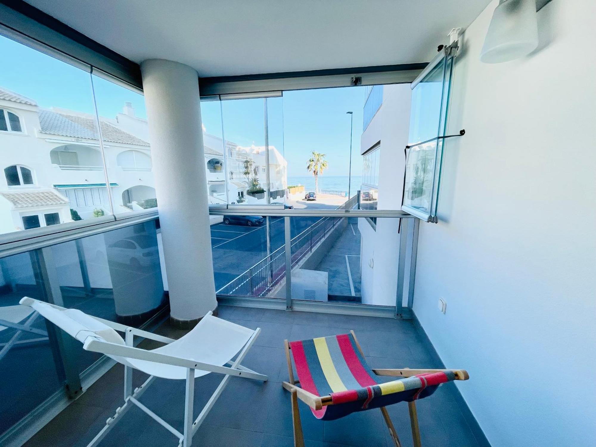 Ferienwohnung Apartamento En Primera Linea Con Vistas A La Playa Ensenada Del Esparto Del Residencial Vina Del Mar La Manga del Mar Menor Exterior foto