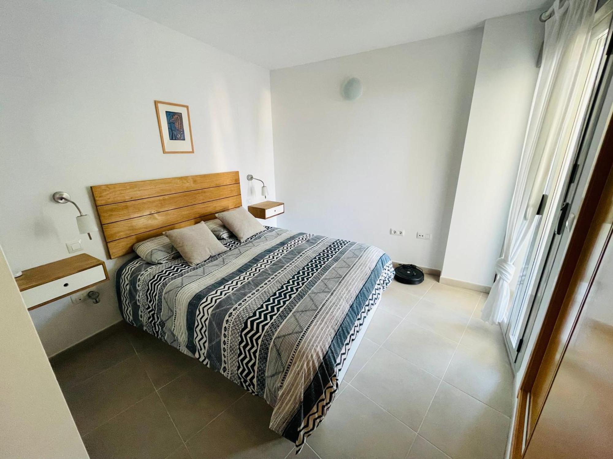 Ferienwohnung Apartamento En Primera Linea Con Vistas A La Playa Ensenada Del Esparto Del Residencial Vina Del Mar La Manga del Mar Menor Exterior foto